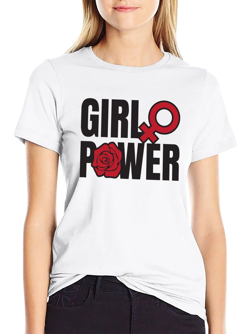 Girl Power T-Shirt - Feminist Symbol product image 8