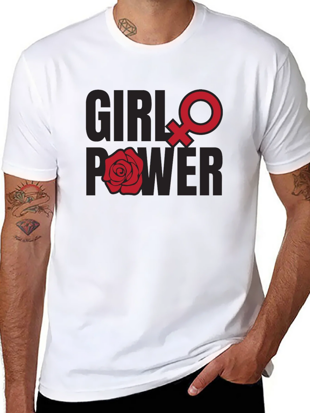Girl Power T-Shirt - Feminist Symbol product image 7