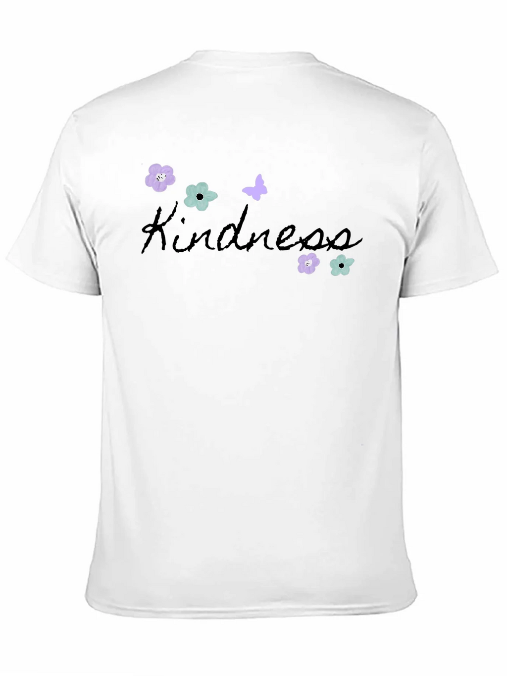 Kindness Graphic Tee - Floral Butterfly Design product image 10