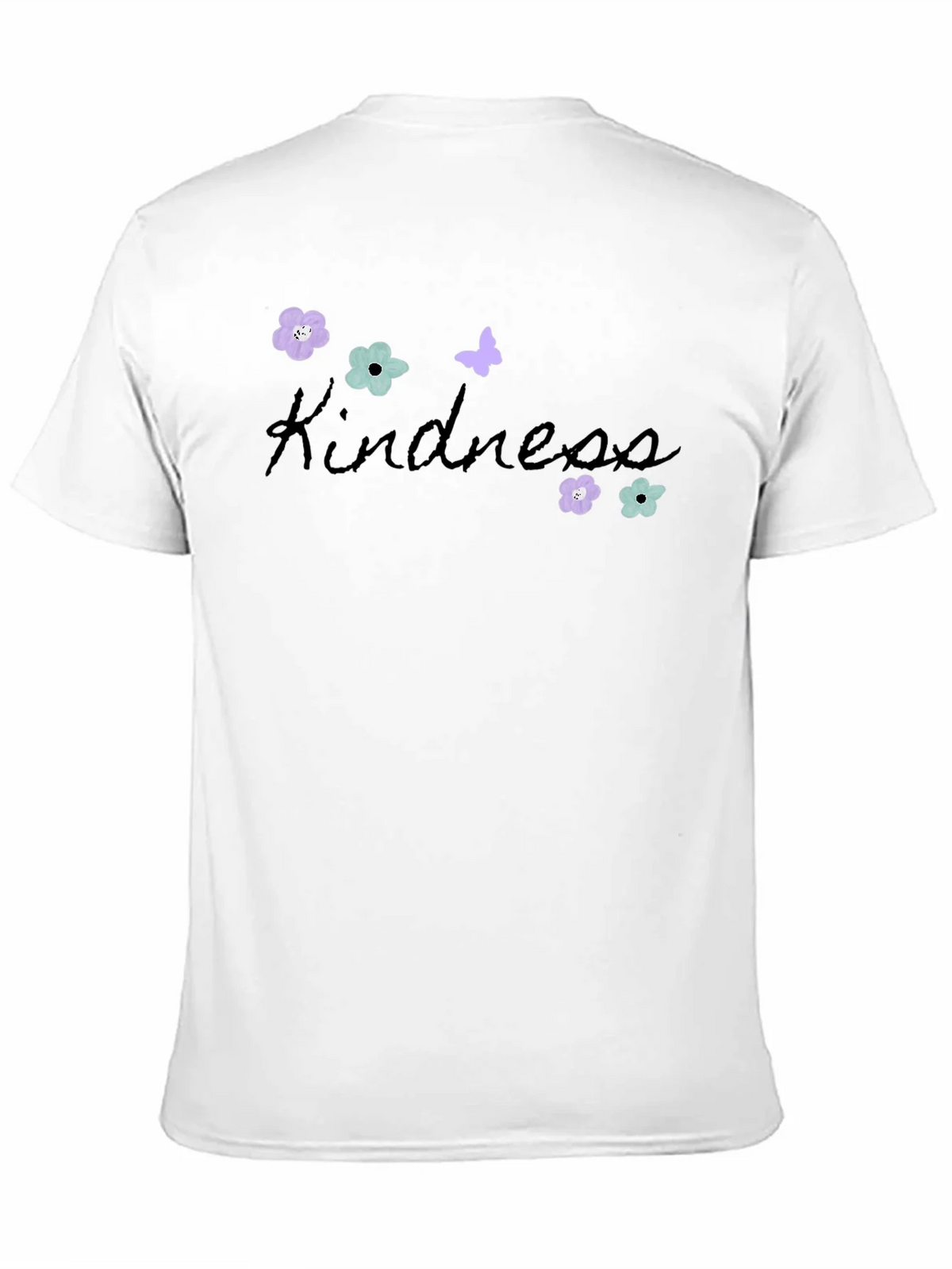 Kindness Graphic Tee - Floral Butterfly Design product image 10
