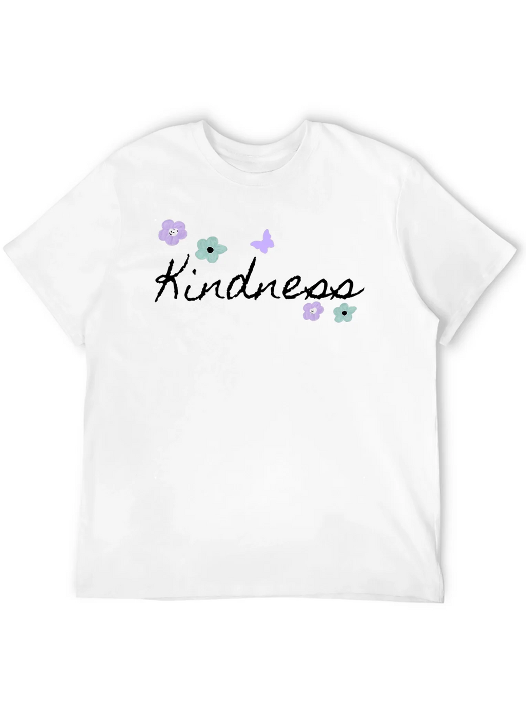 Kindness Graphic Tee - Floral Butterfly Design product image 11