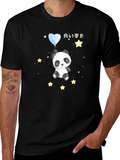 Cute Panda Bear T-Shirt product image 1