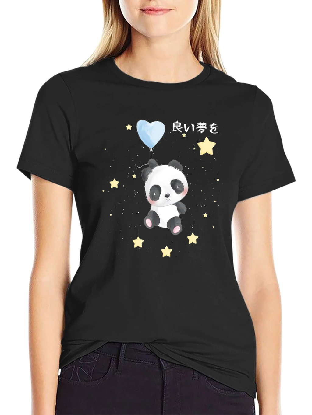 Cute Panda Bear T-Shirt product image 2