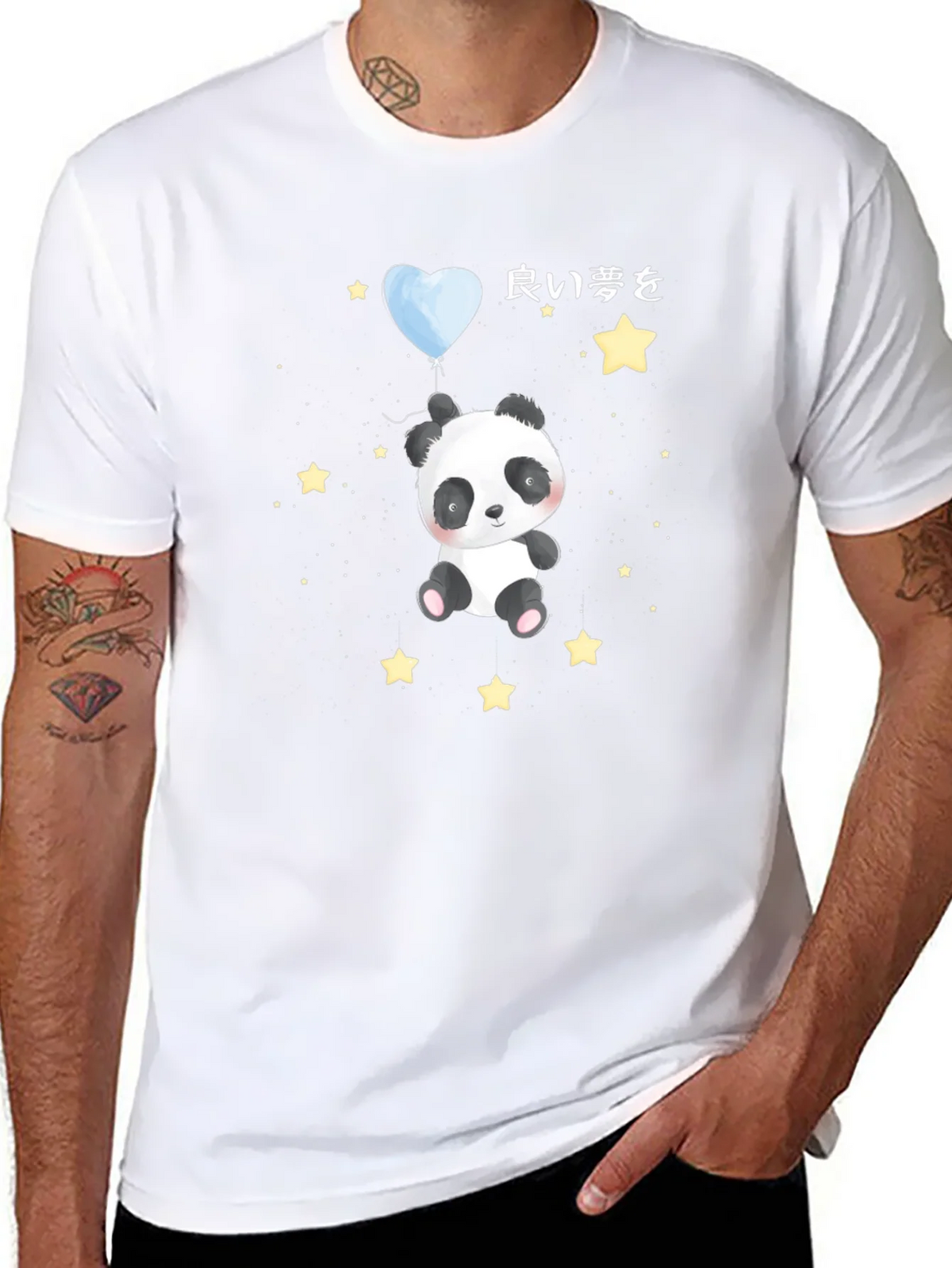 Cute Panda Bear T-Shirt product image 7