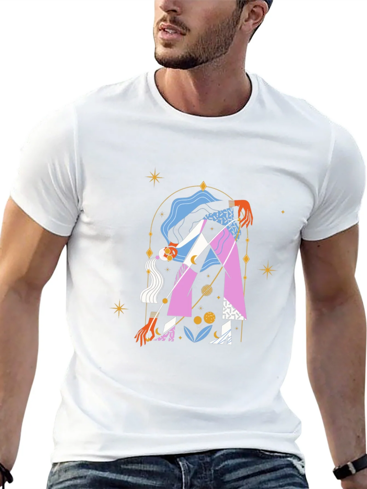Abstract Graphic Tee - Unique Artistic Design product image 12
