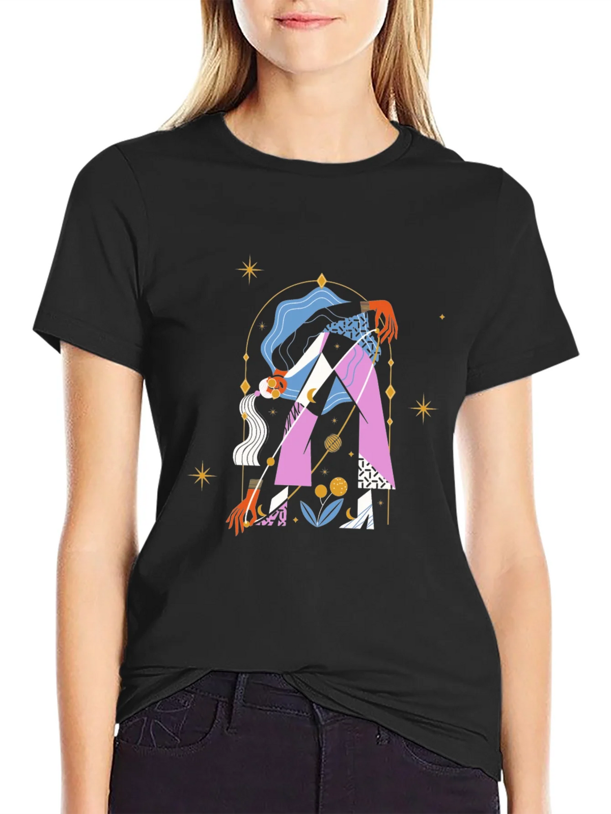 Abstract Graphic Tee - Unique Artistic Design product image 2