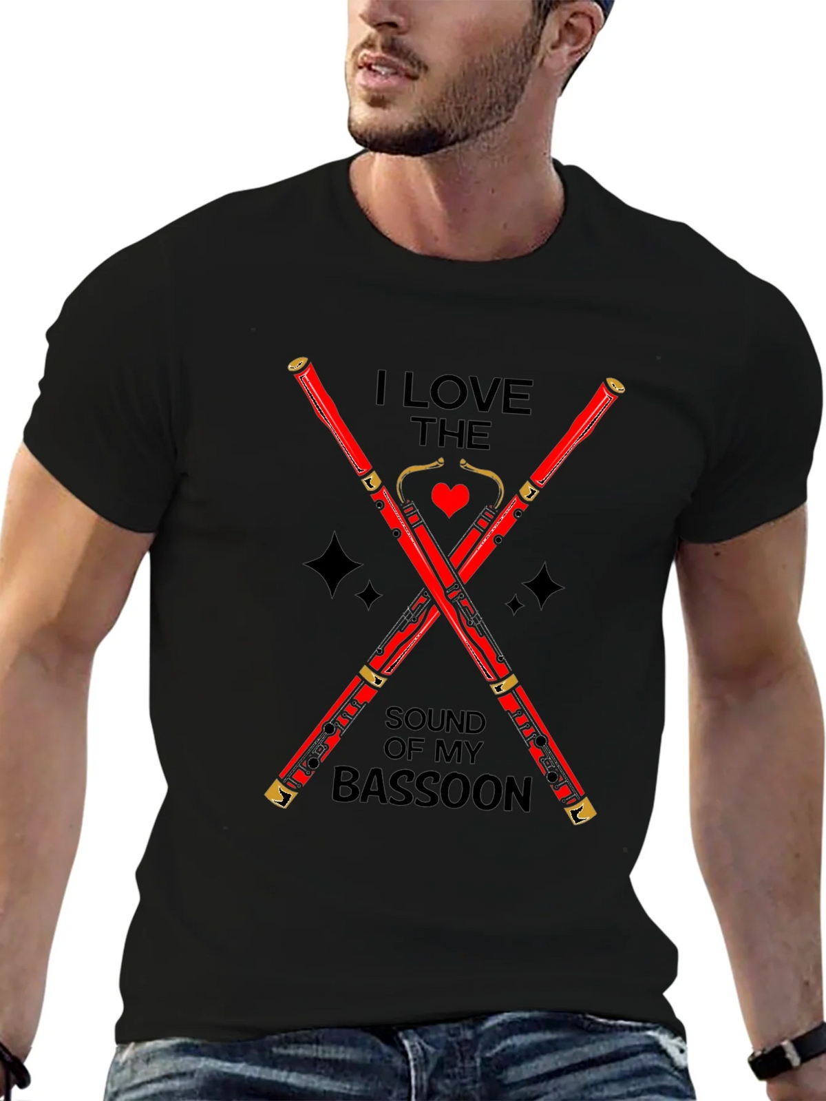 Bassoon Lover Graphic Tee product image 6