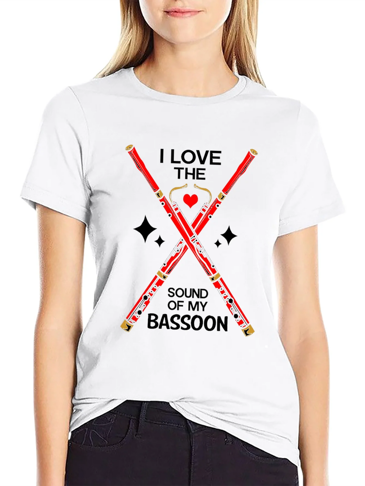 Bassoon Lover Graphic Tee product image 8