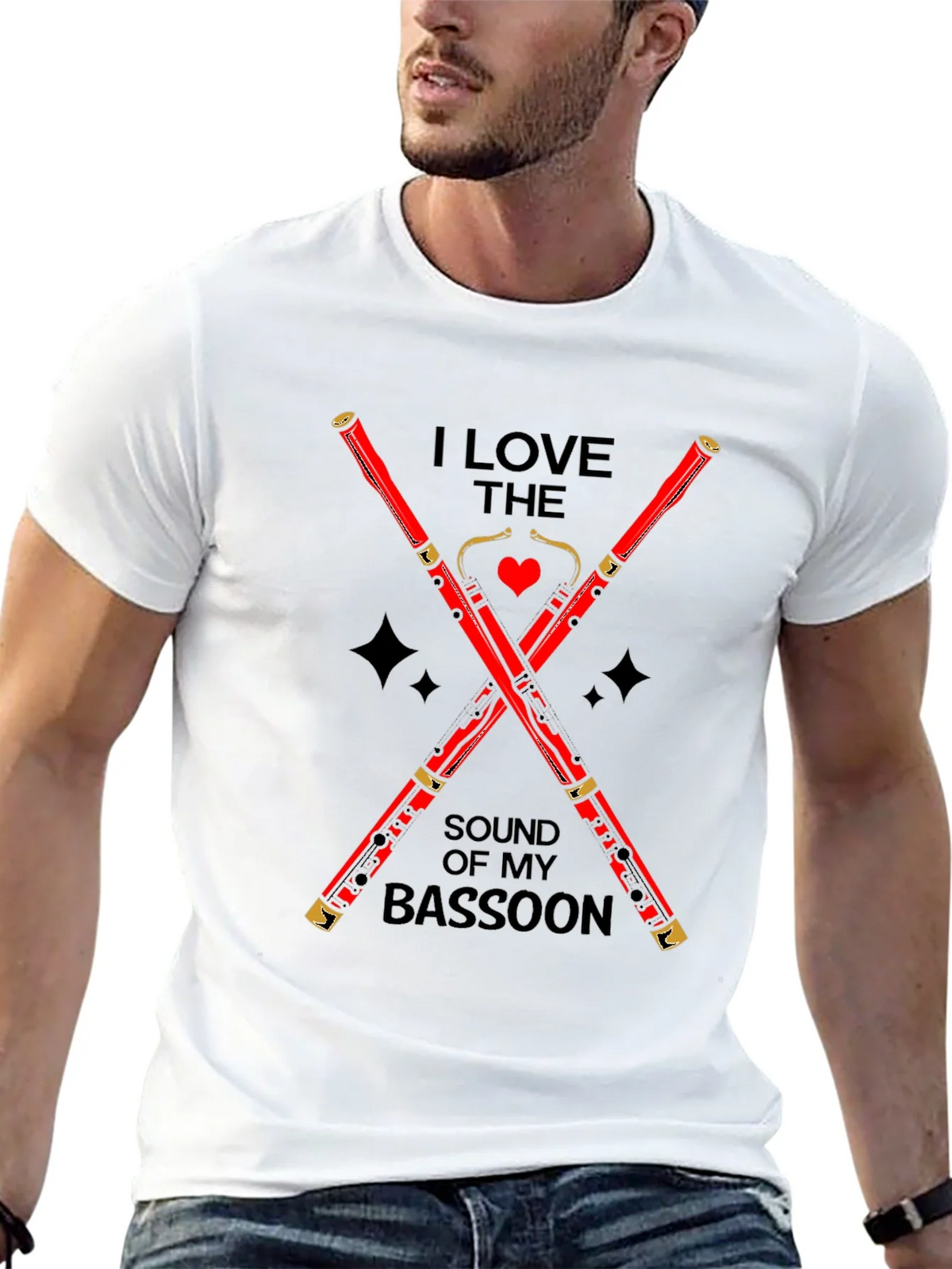 Bassoon Lover Graphic Tee product image 12