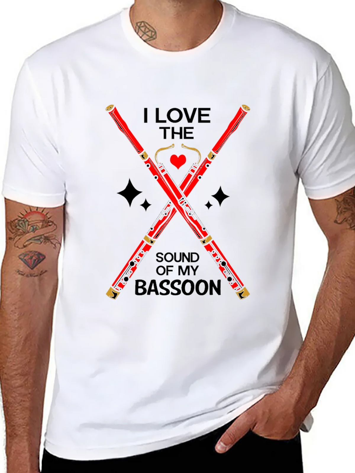 Bassoon Lover Graphic Tee product image 7