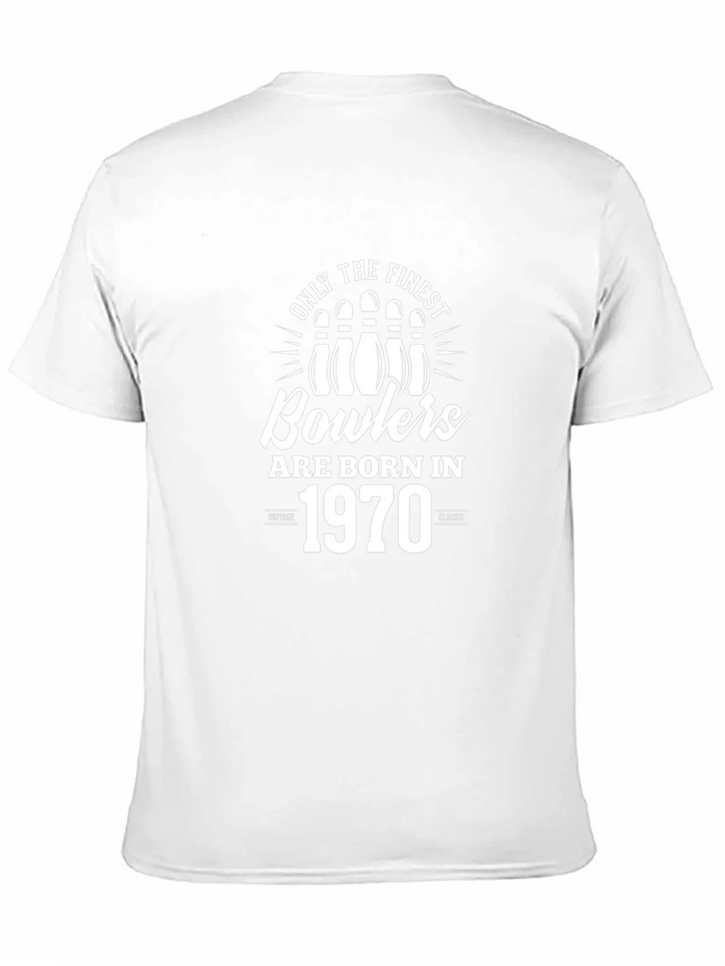 Finest Bowlers Born in 1970 Black T-Shirt product image 6