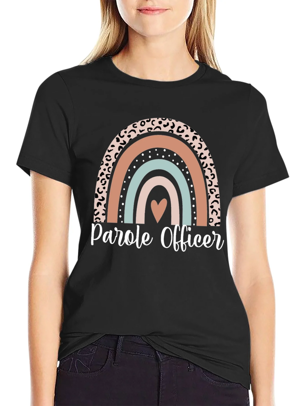 Parole Officer Rainbow Graphic Tee product image 2
