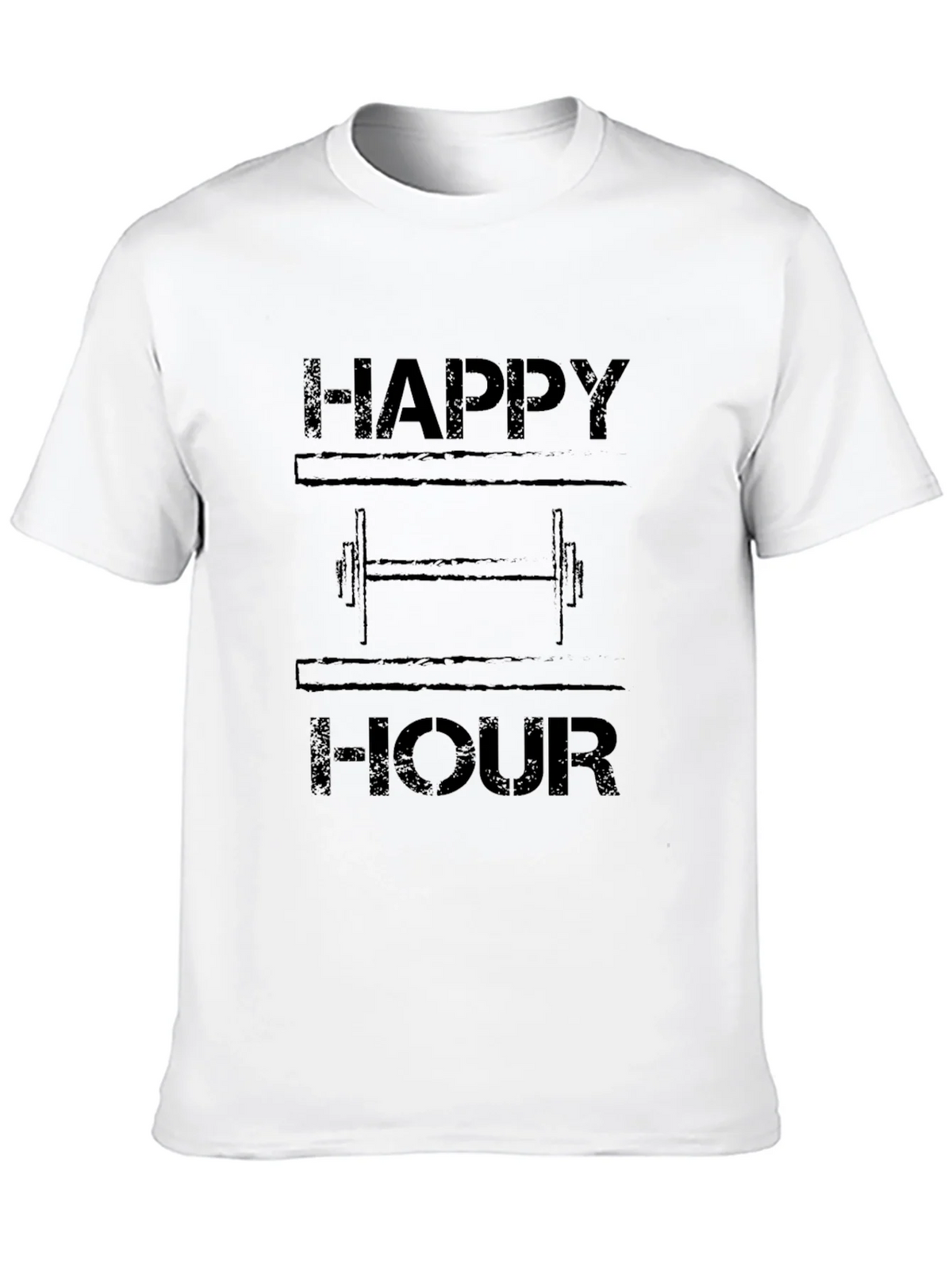 Happy Hour Workout T-Shirt - Gym Humor product image 9