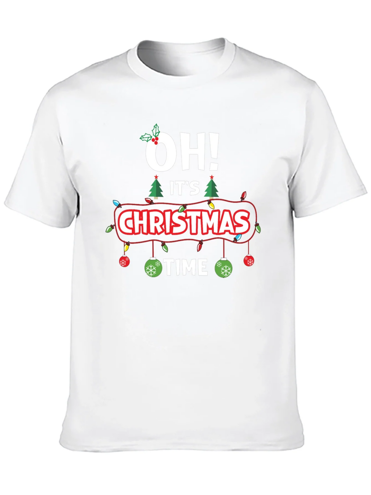 Oh! Its Christmas Time Graphic T-Shirt product image 9