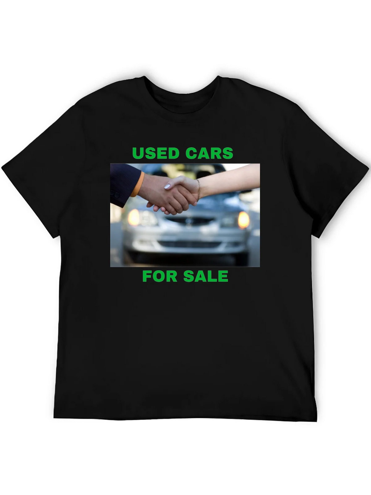 Used Cars For Sale Black T-Shirt product image 5