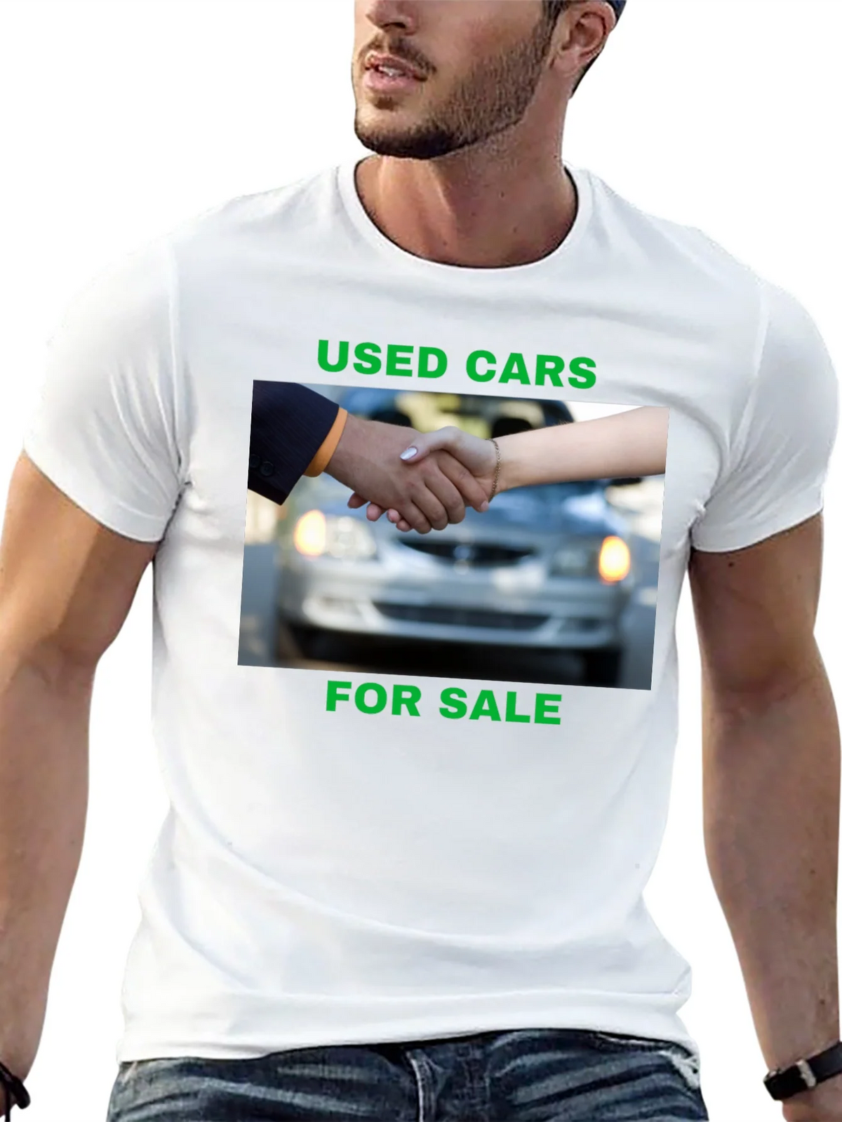 Used Cars For Sale Black T-Shirt product image 12