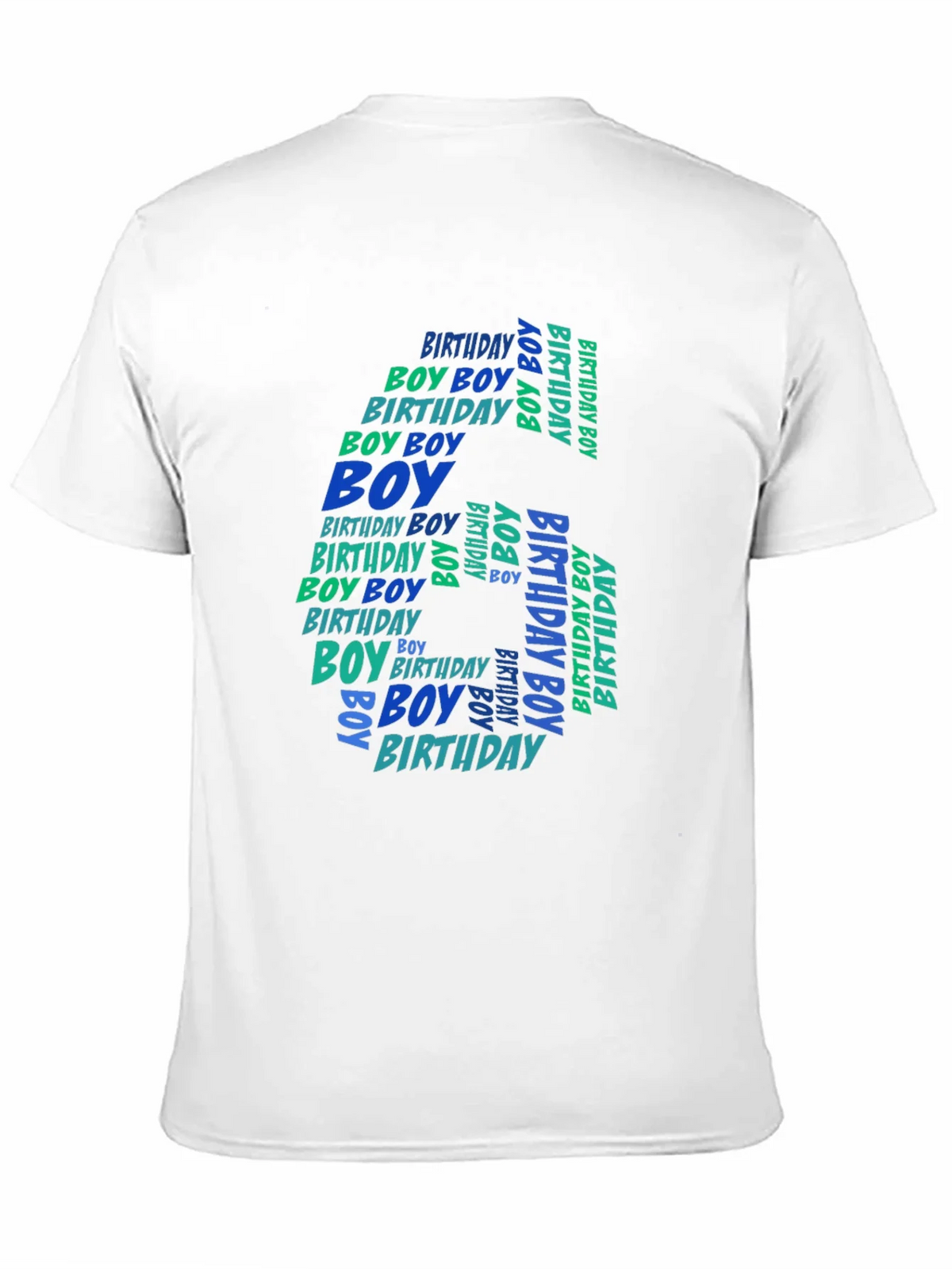 6th Birthday Boy T-Shirt product image 10
