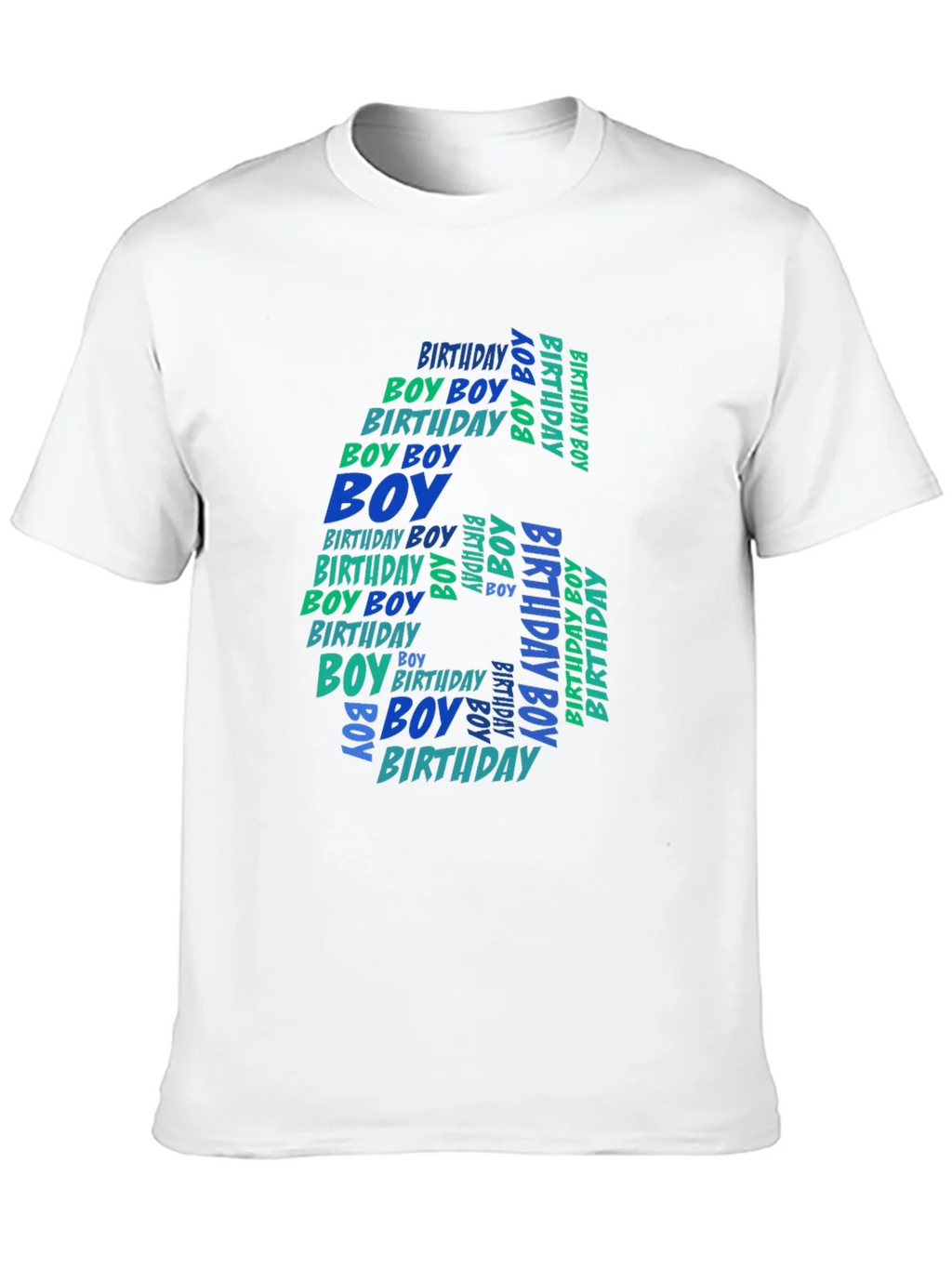 6th Birthday Boy T-Shirt product image 9