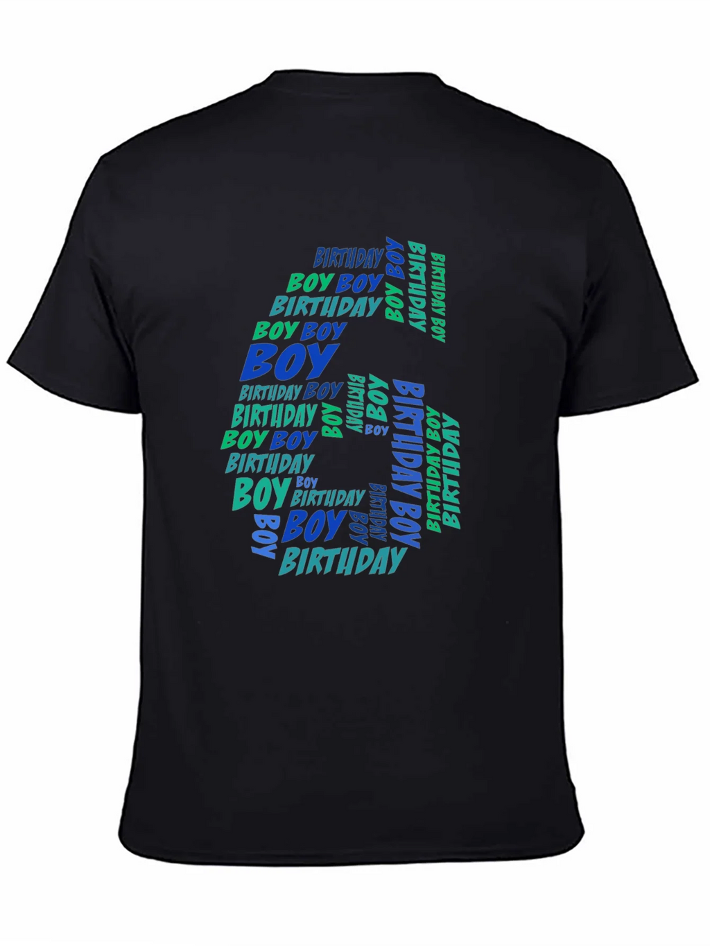 6th Birthday Boy T-Shirt product image 4
