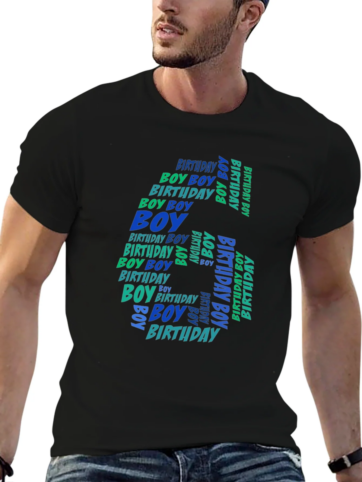 6th Birthday Boy T-Shirt product image 6