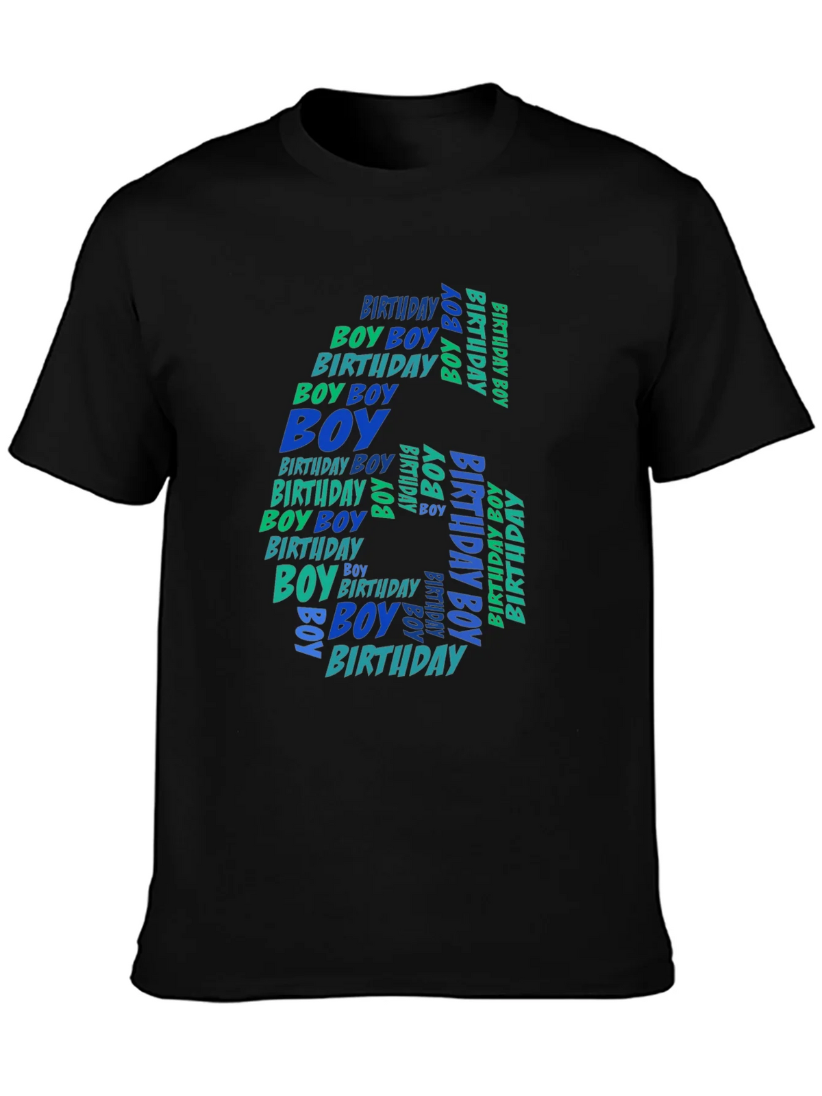6th Birthday Boy T-Shirt product image 3