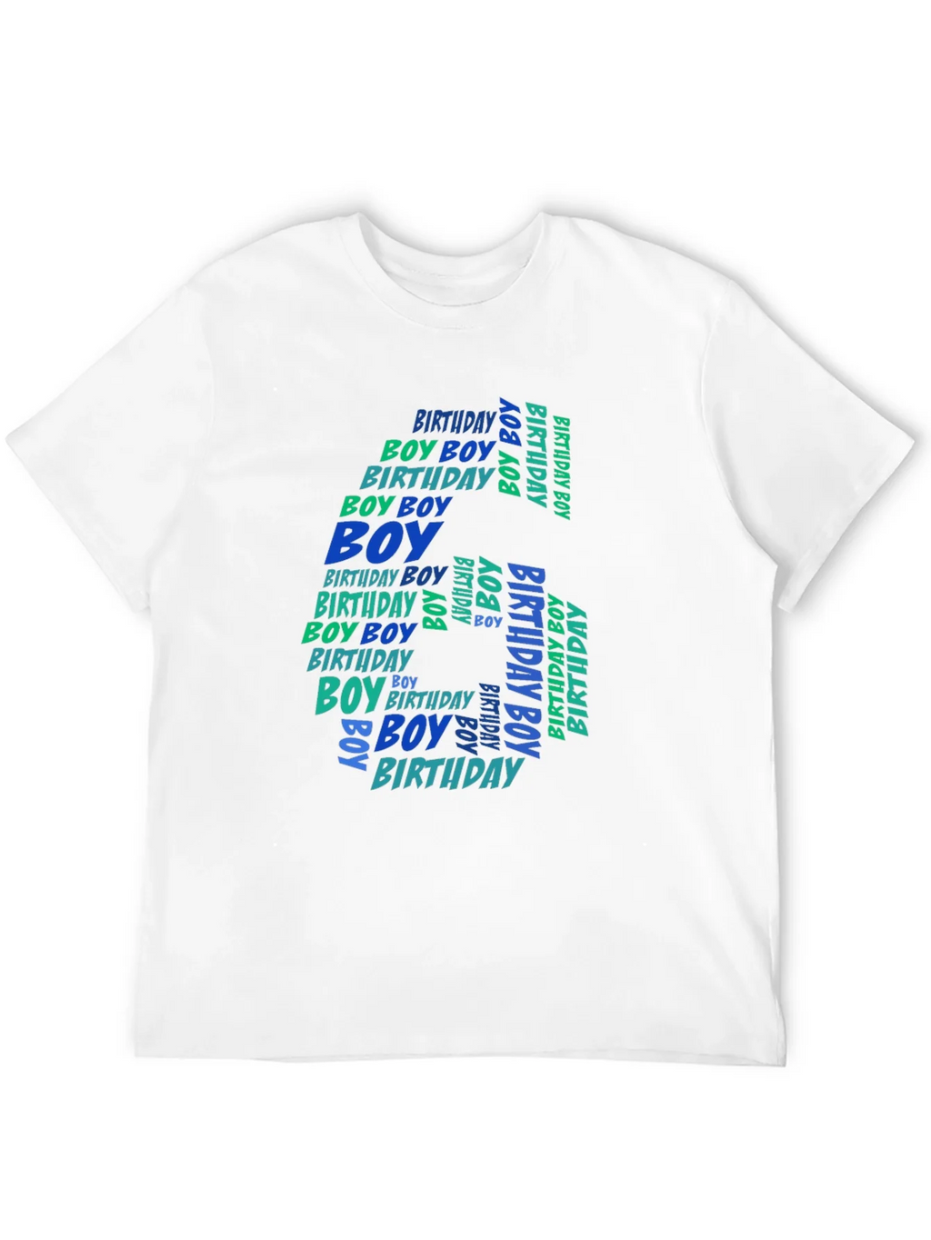 6th Birthday Boy T-Shirt product image 11