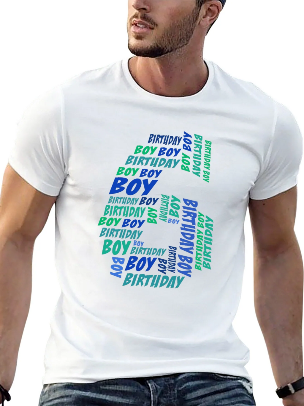 6th Birthday Boy T-Shirt product image 12