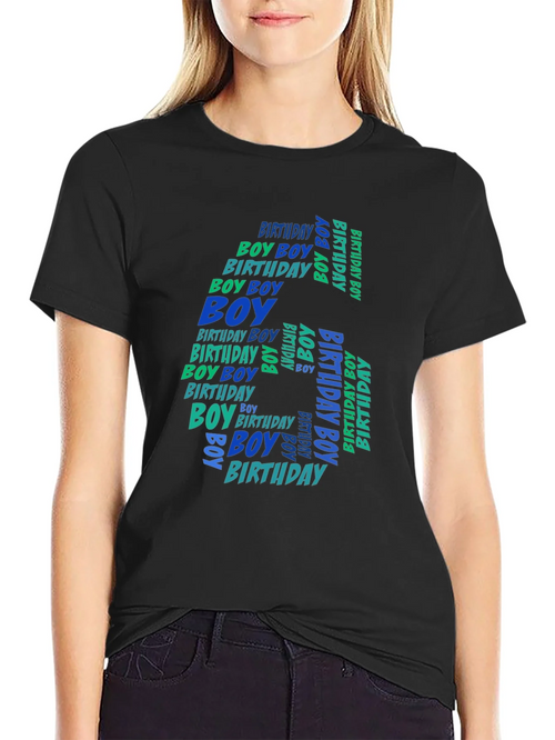 6th Birthday Boy T-Shirt product image 2