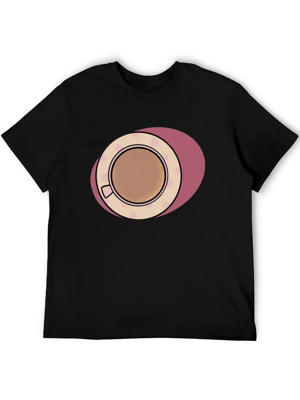 Coffee Cup Graphic T-Shirt - Casual & Stylish
