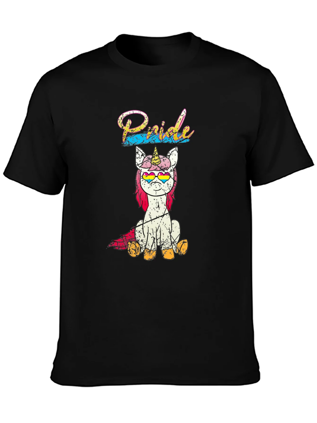 Pride Unicorn Graphic Tee product image 3