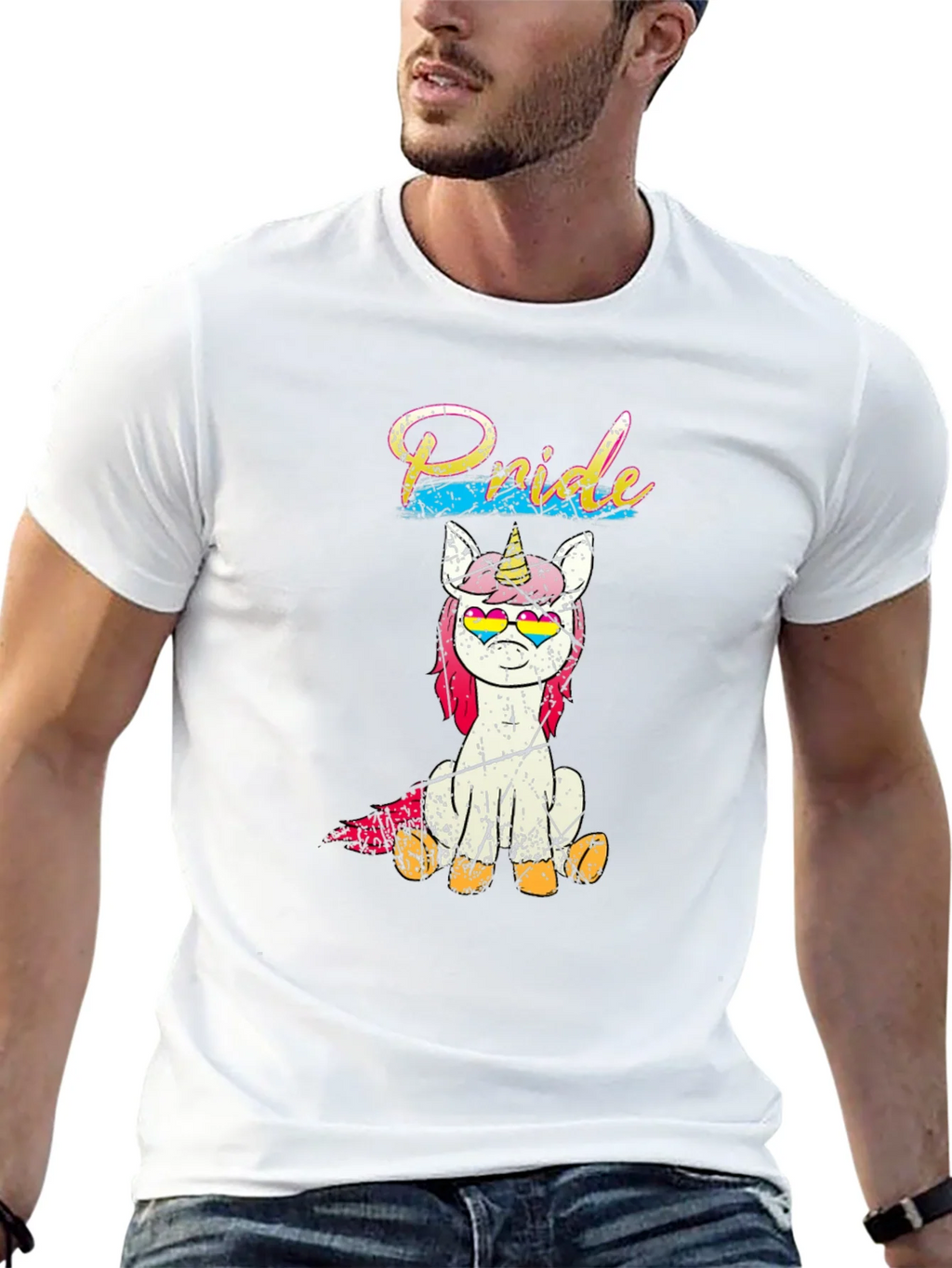 Pride Unicorn Graphic Tee product image 12
