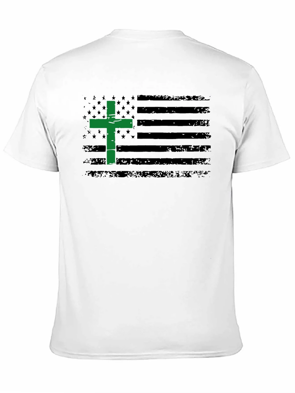 Patriotic Christian Flag T-Shirt product image 10