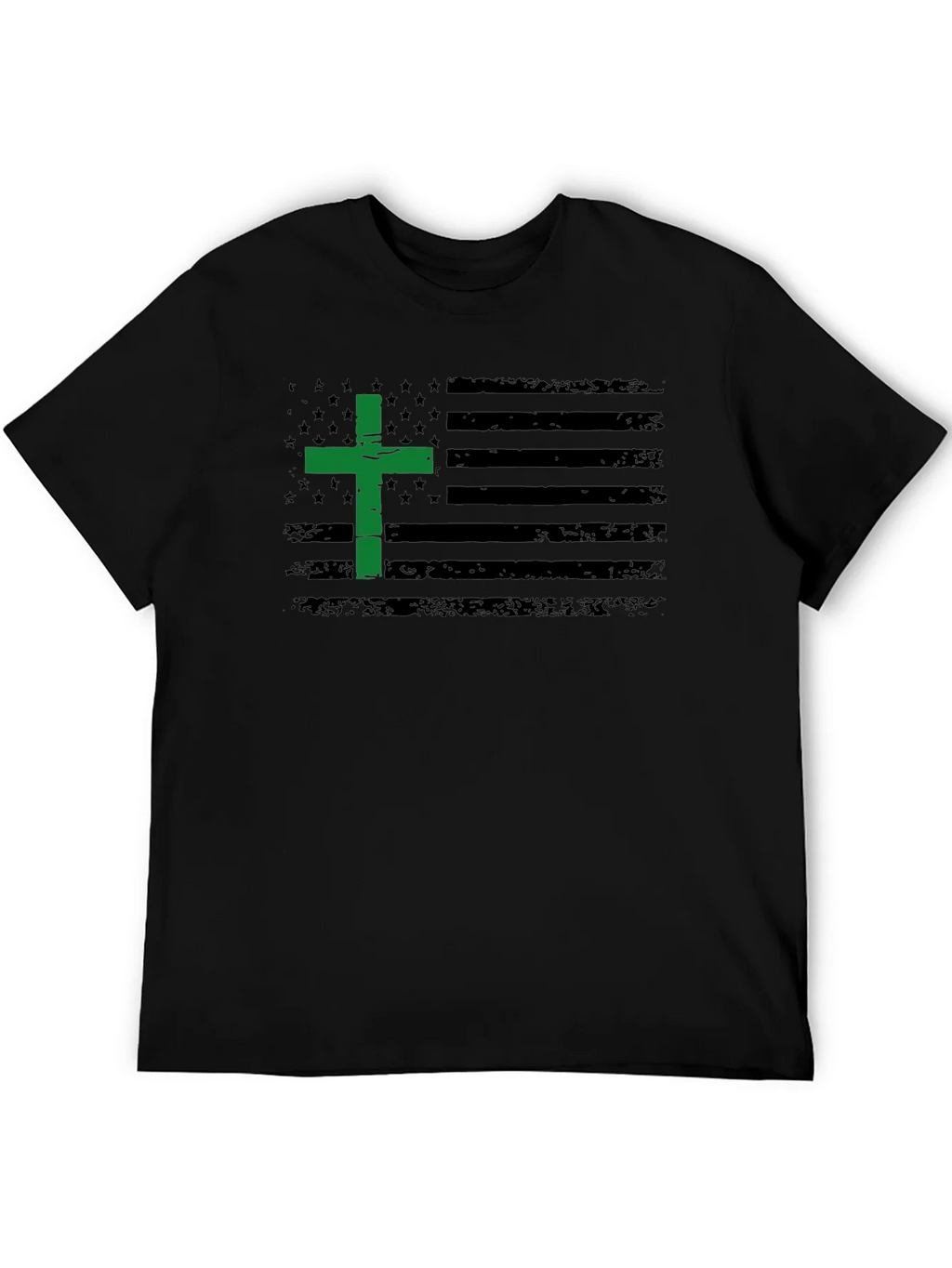 Patriotic Christian Flag T-Shirt product image 5