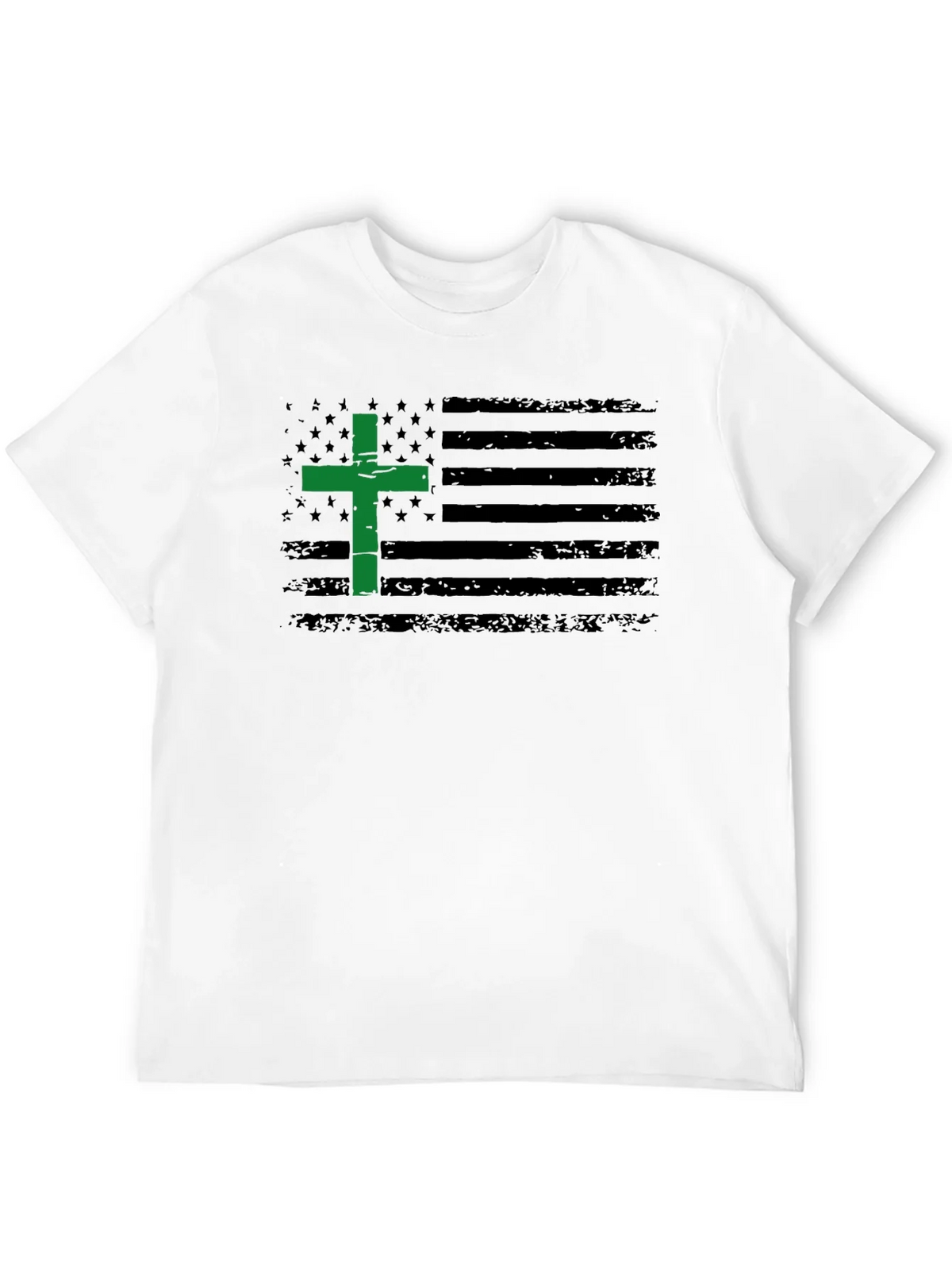 Patriotic Christian Flag T-Shirt product image 11