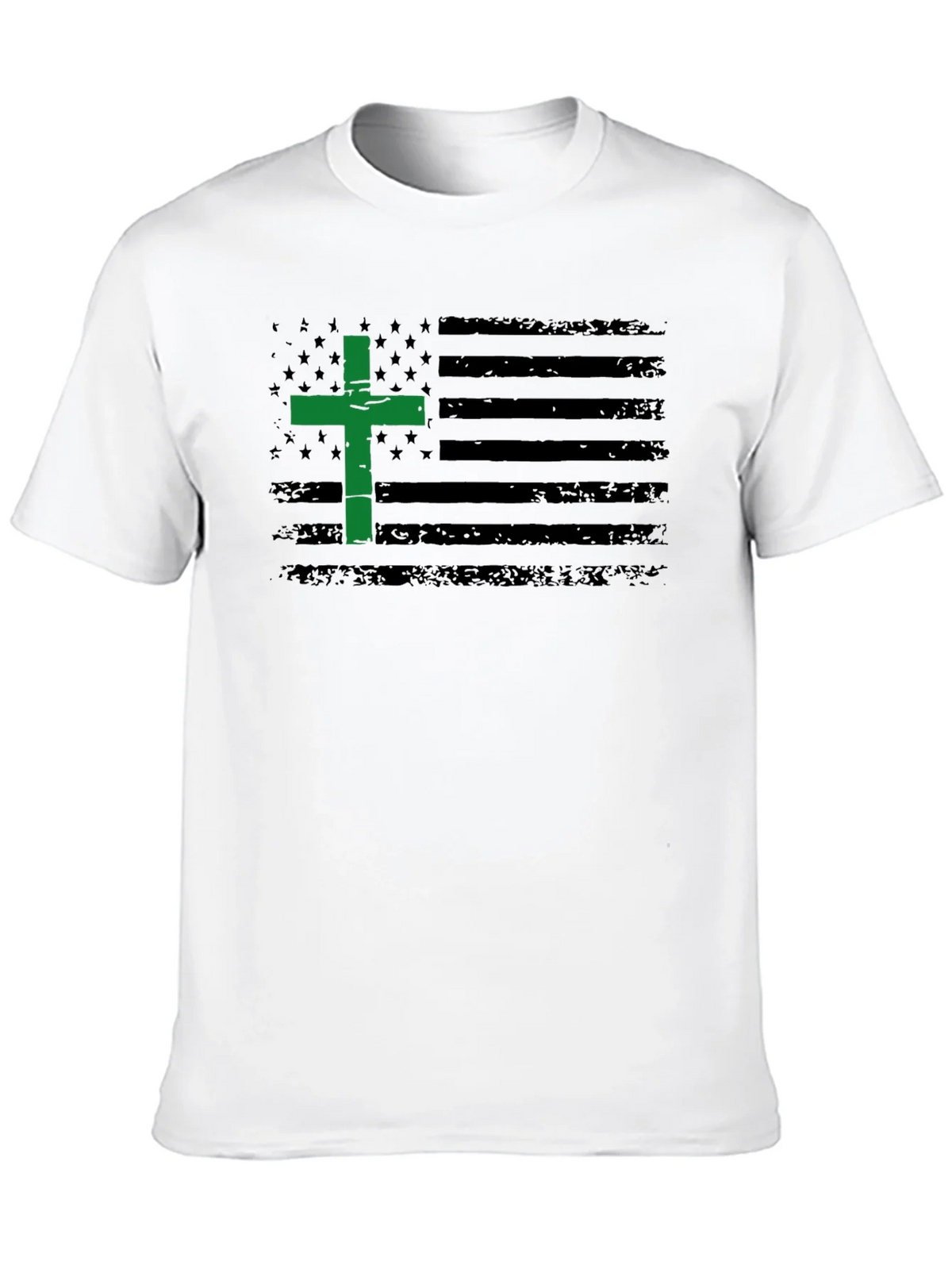 Patriotic Christian Flag T-Shirt product image 9