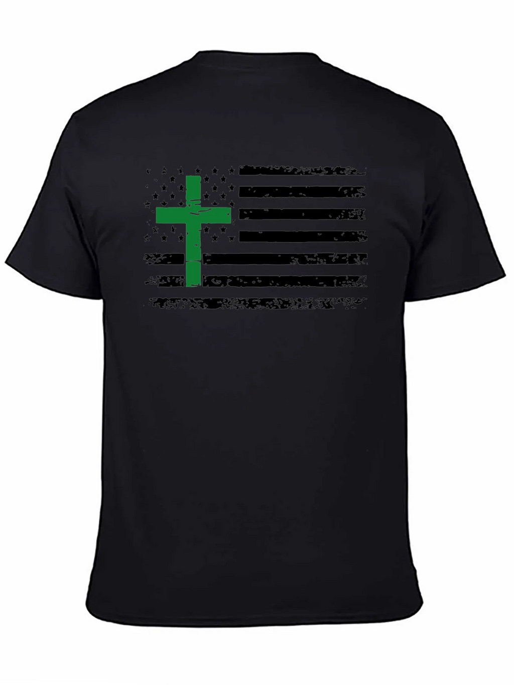 Patriotic Christian Flag T-Shirt product image 4
