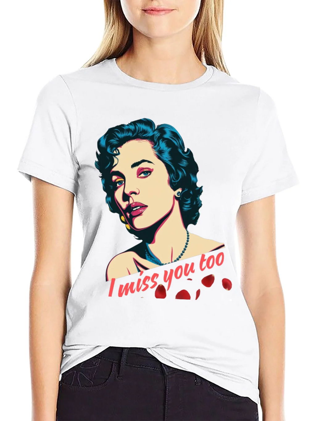 I Miss You Too Graphic T-Shirt product image 7