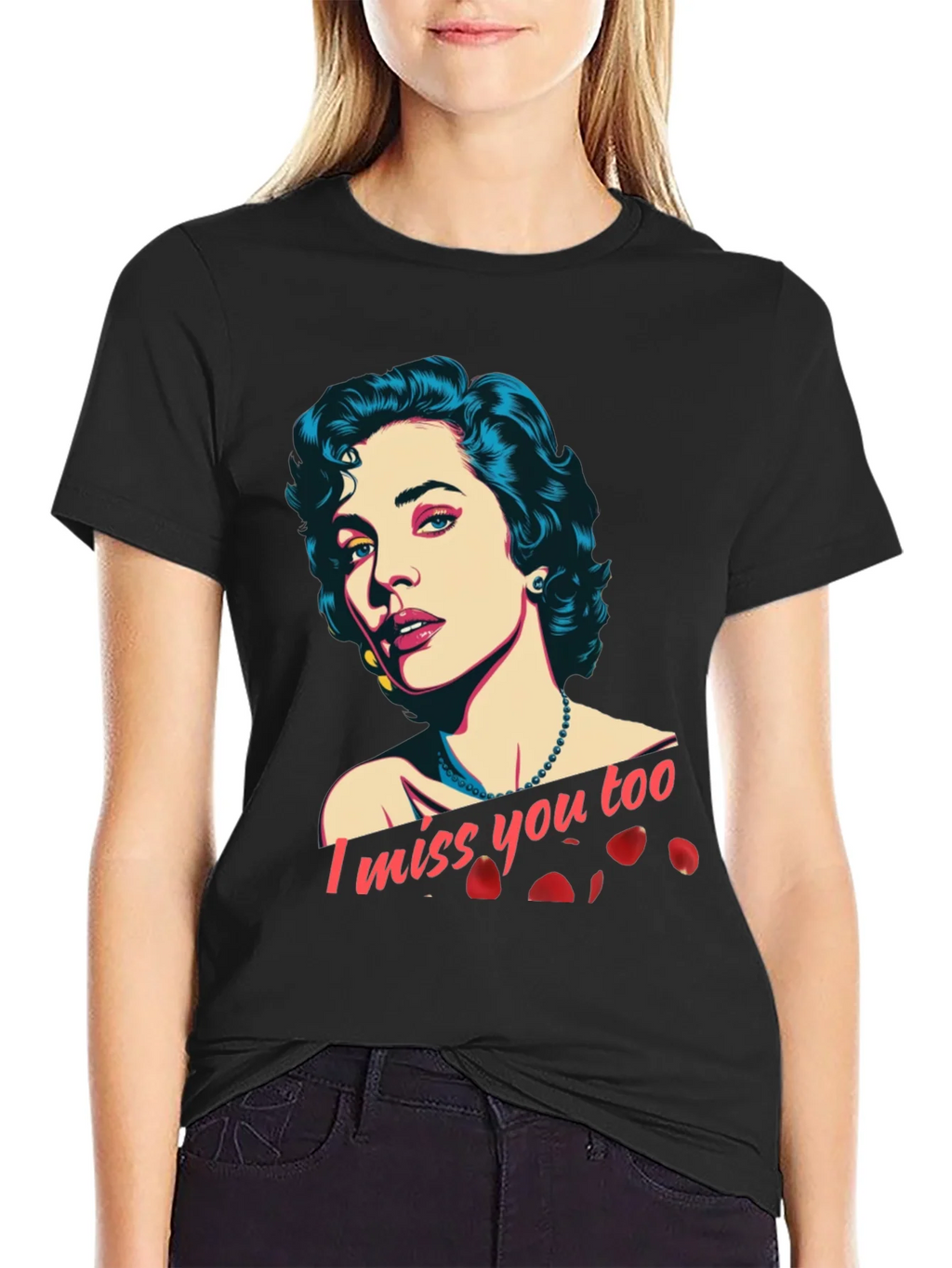 I Miss You Too Graphic T-Shirt product image 2