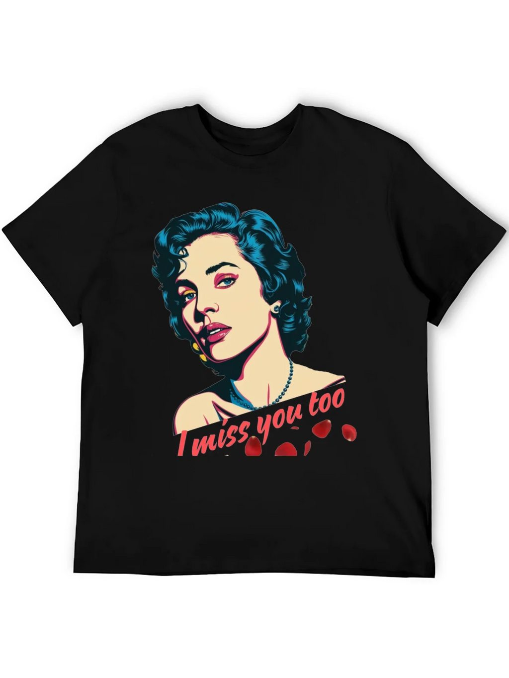I Miss You Too Graphic T-Shirt product image 4