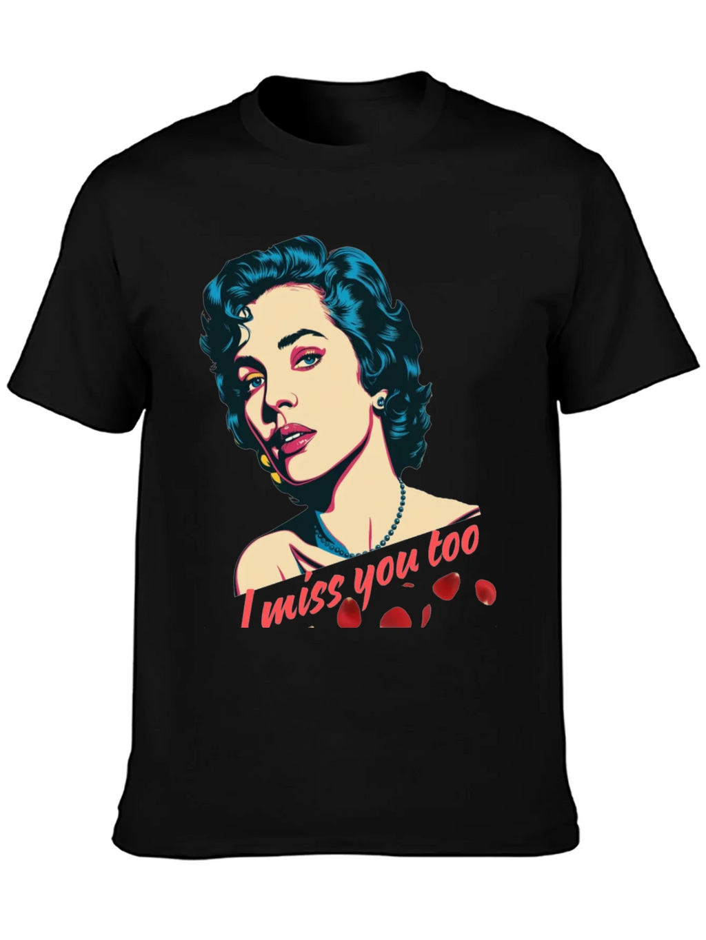I Miss You Too Graphic T-Shirt product image 3