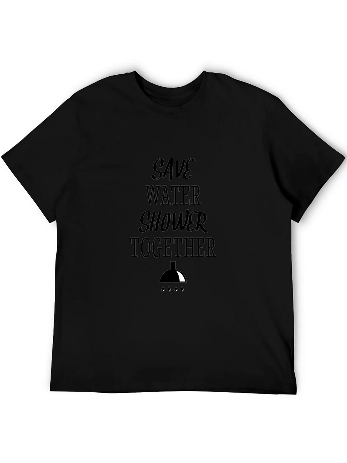 Save Water Shower Together Graphic Tee product image 5
