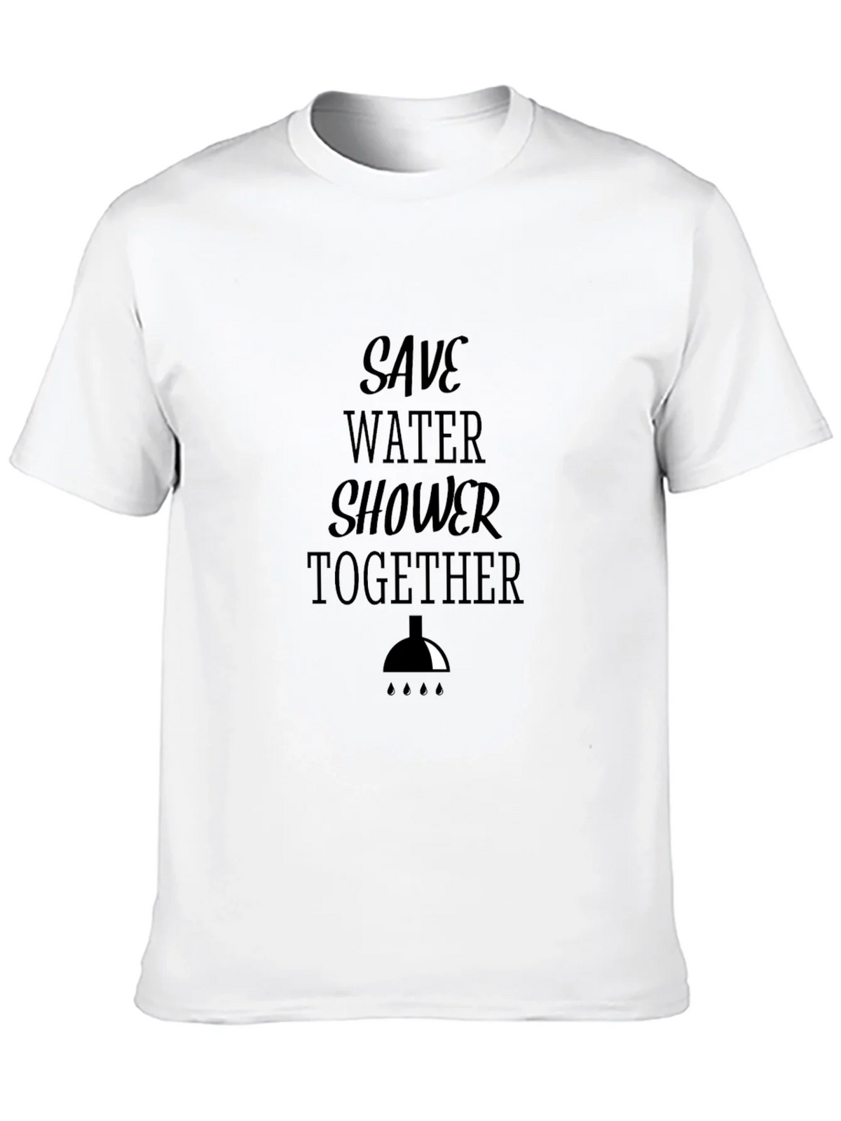 Save Water Shower Together Graphic Tee product image 9