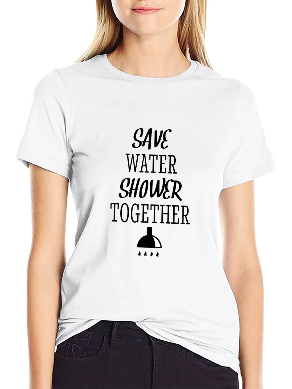 Save Water Shower Together Graphic Tee product image 8