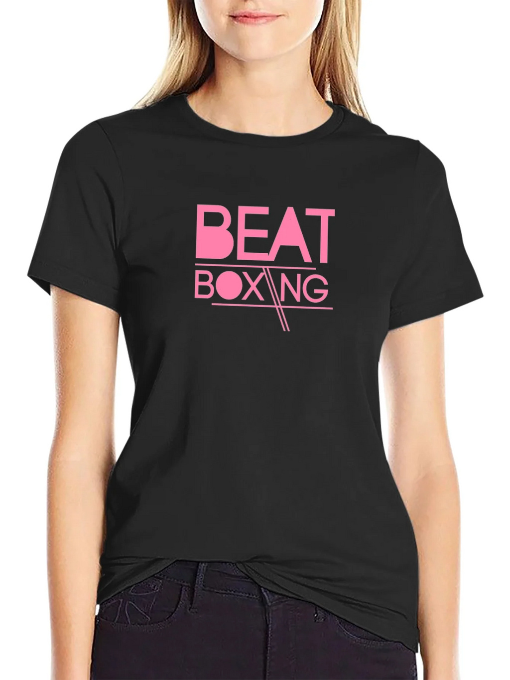 Beat Boxing Graphic Tee - Stylish Black T-Shirt product image 2