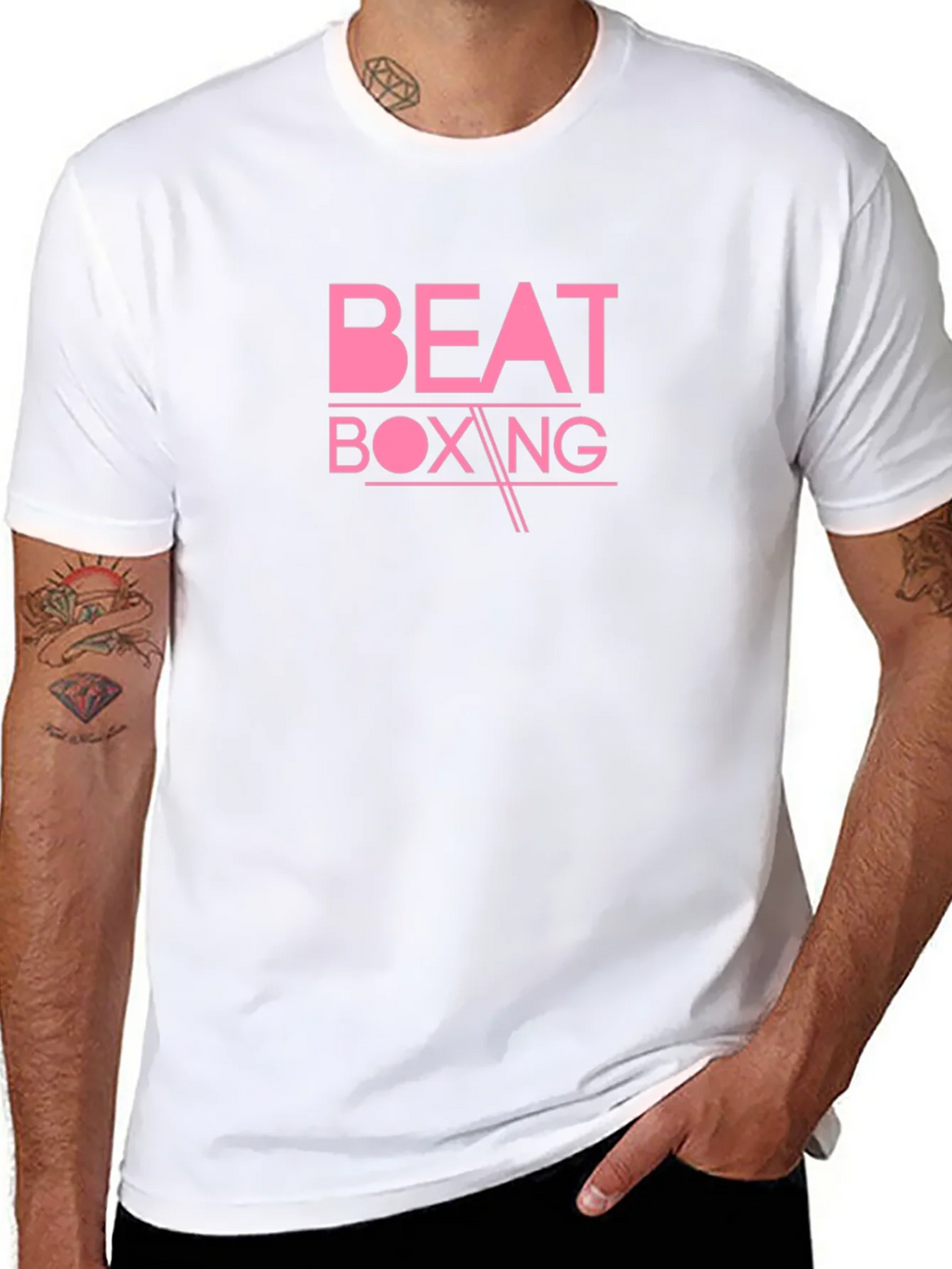Beat Boxing Graphic Tee - Stylish Black T-Shirt product image 7