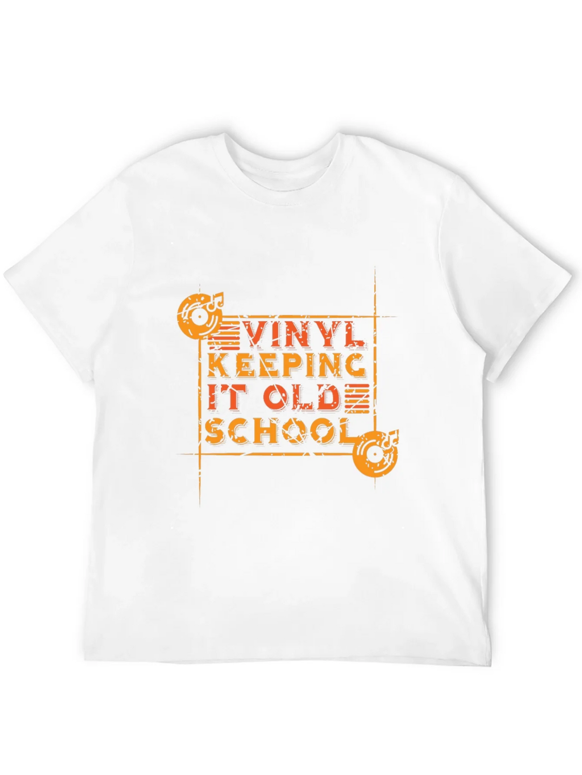 Vinyl Record Keeping It Old School Graphic Tee product image 9