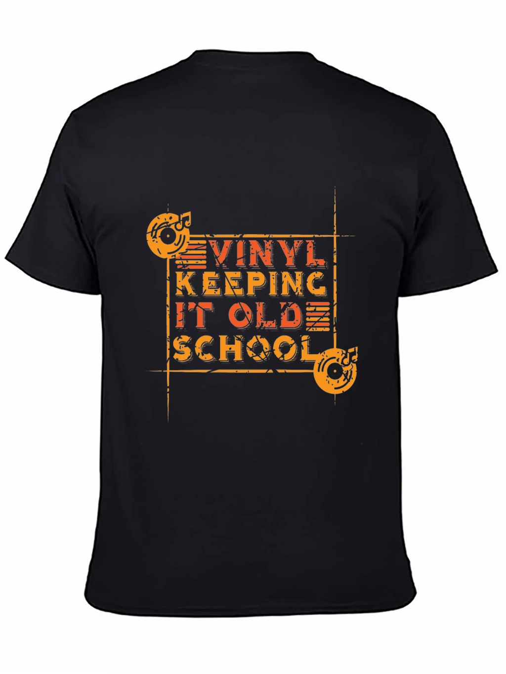 Vinyl Record Keeping It Old School Graphic Tee product image 4