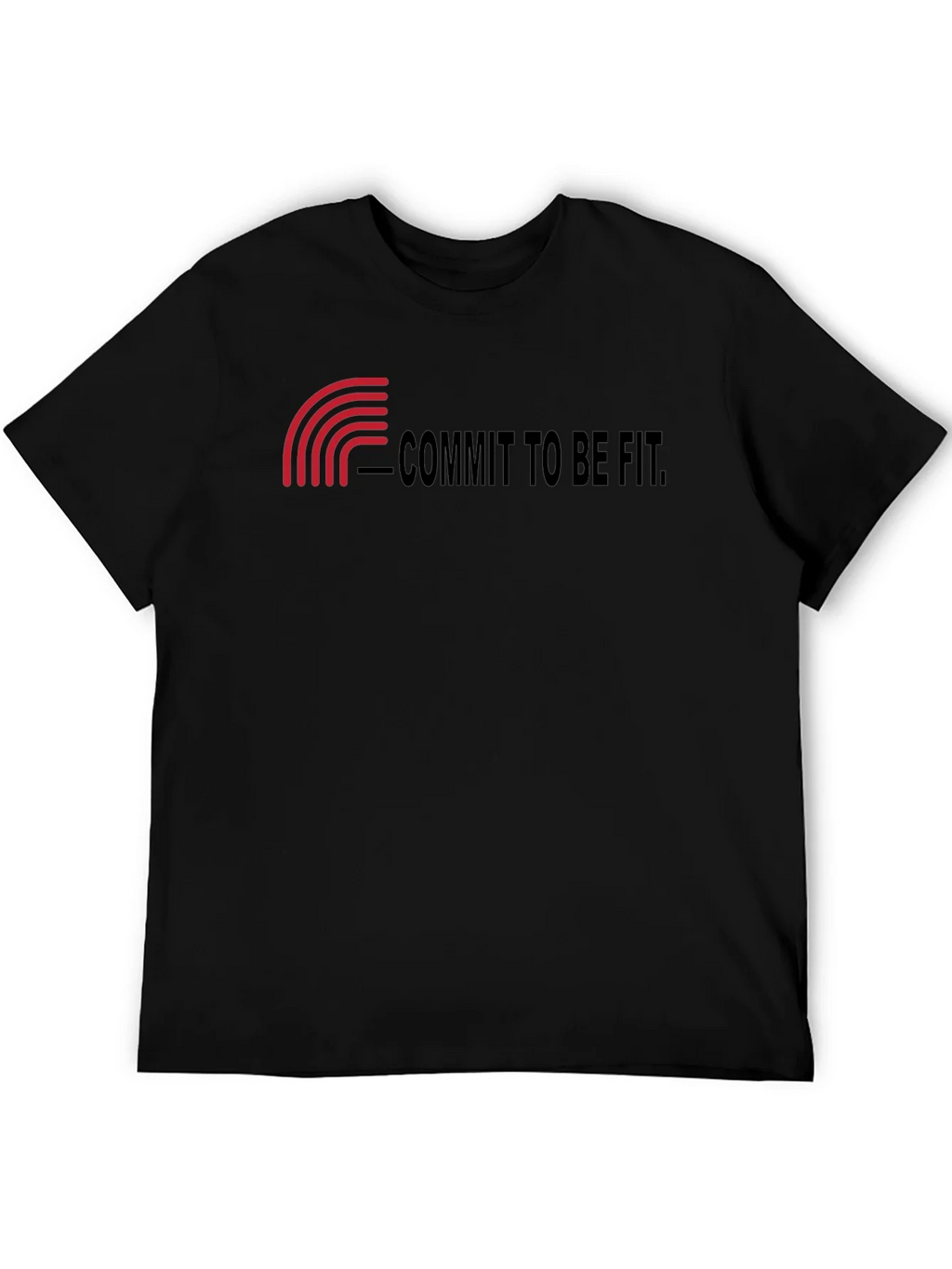 Commit to Be Fit Black T-Shirt product image 3