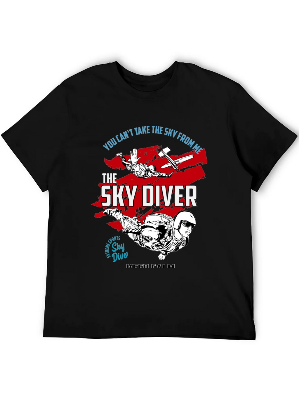 Skydiving T-Shirt - You Cant Take the Sky From Me! product image 5