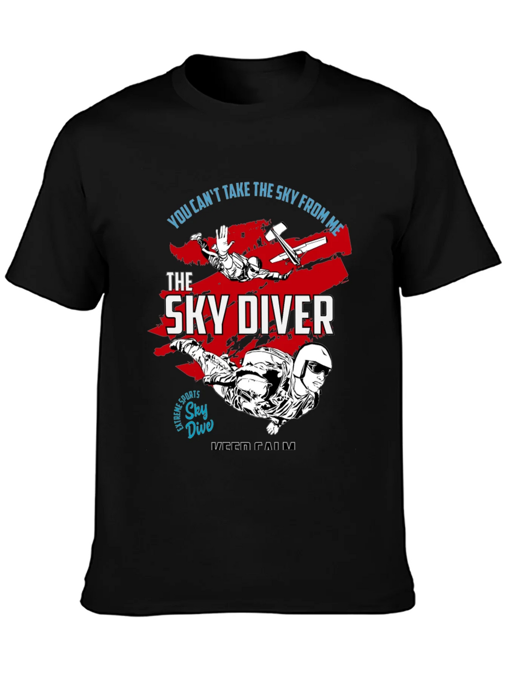 Skydiving T-Shirt - You Cant Take the Sky From Me! product image 3